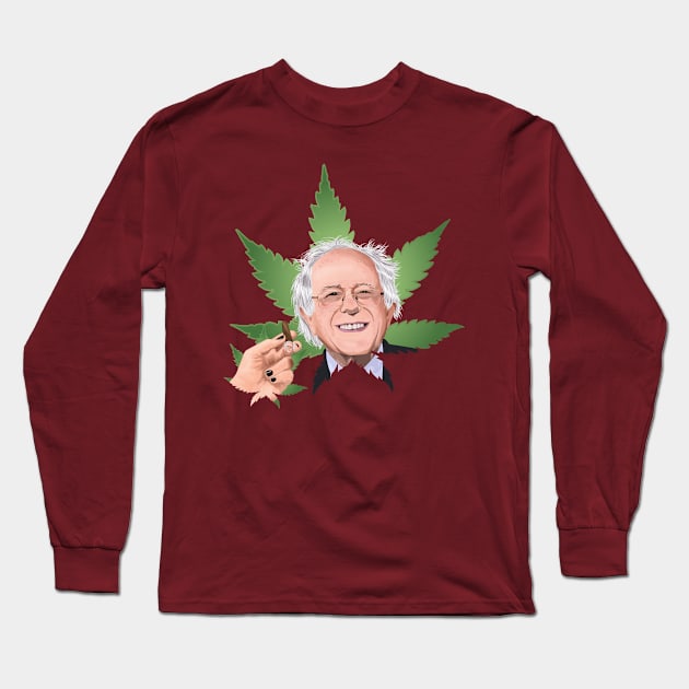 Feeling the Bern Long Sleeve T-Shirt by Brieana